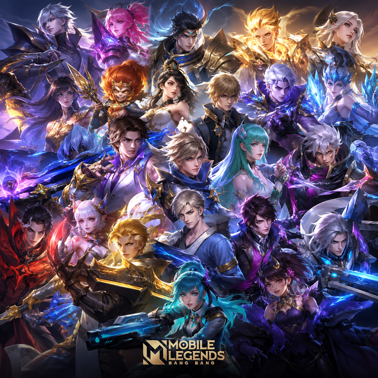 Ilustrasi hero Mobile Legends